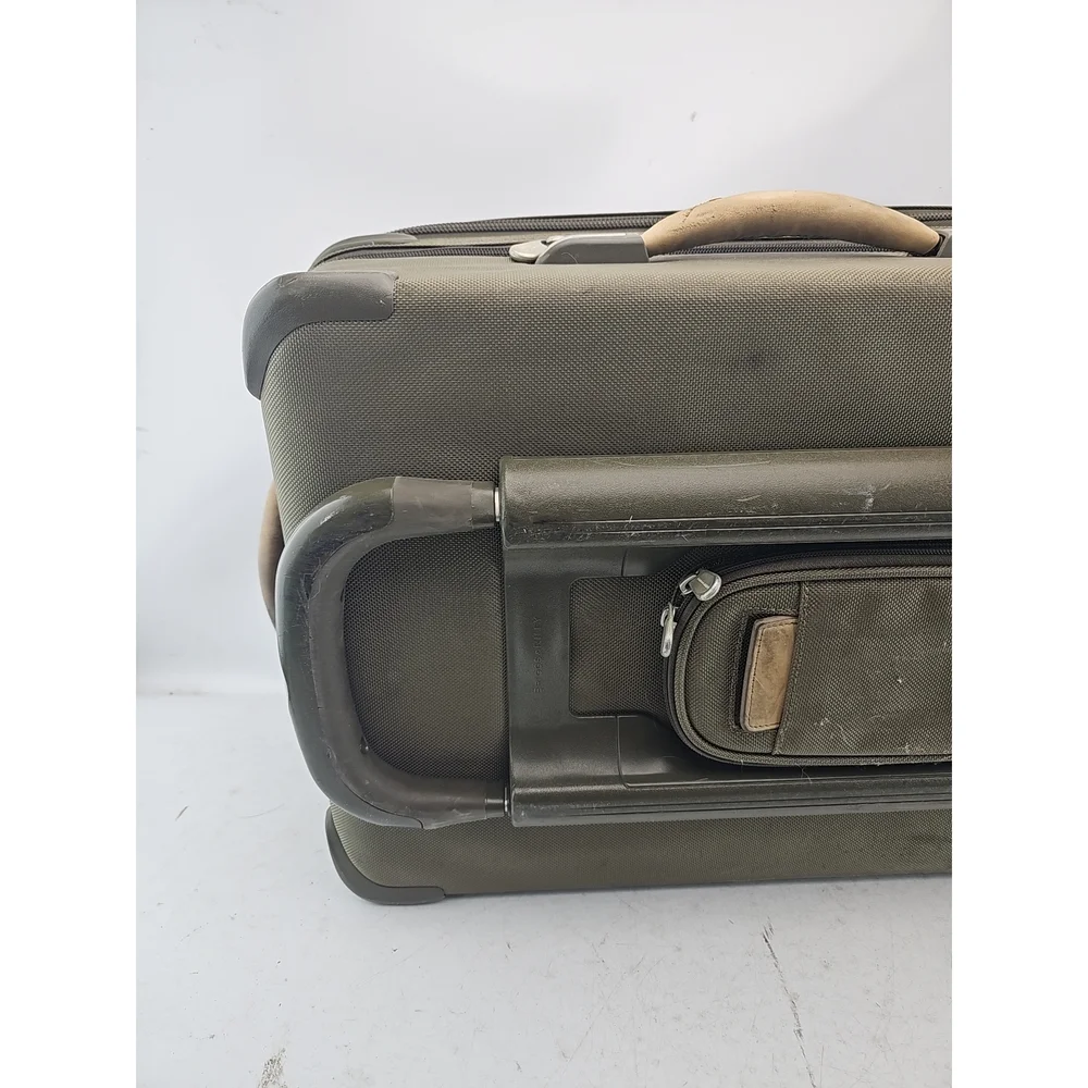 Briggs & Riley Olive Green Carry-on Suitcase